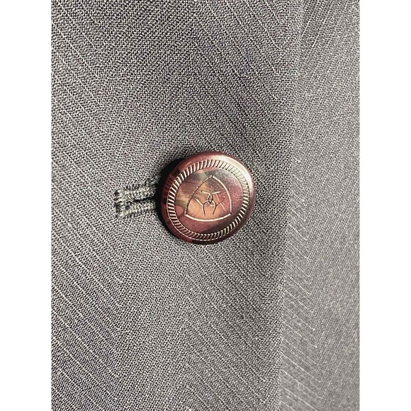 Ariat Pro Series Jacket Womens 16R navy blue Blazer Equestrian Riding wool pleat - Picture 5 of 8